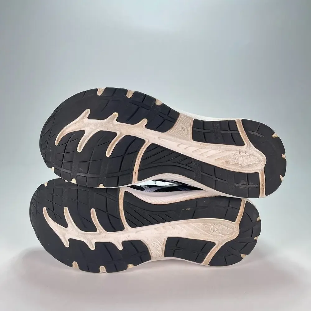 ASICS GEL-Contend 7 Black White Running Shoes 1012A911 Women's Size 11 Men's 9.5